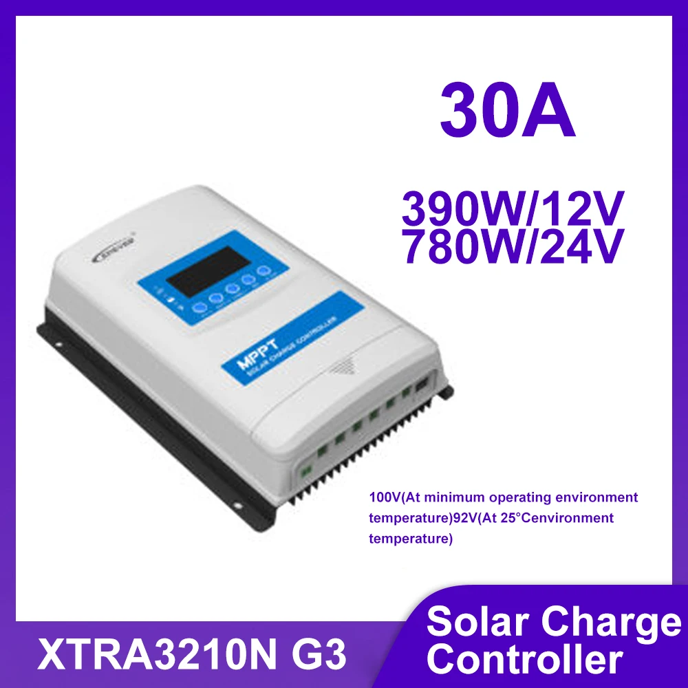

Контроллеры заряда и разряда солнечных батарей XTRA-N G3 Series 30A 40A MPPT с защитой IP33 и низким энергопотреблением