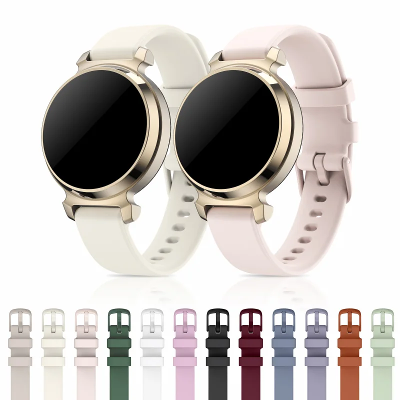 Women's Watch Strap For Garmin Lily 2 Smartwatch Band Soft Strap Expandable Clasp Multi-Color Options for Fitness Trackers
