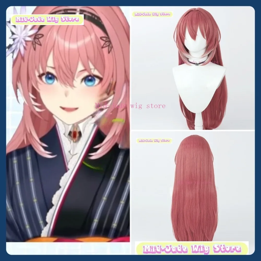 

Mid-jade Wig Store Hololive Gen 6 Takane Lui VTuber Cosplay Wig Anime Game Role Playing Synthetic Hair Halloween Party
