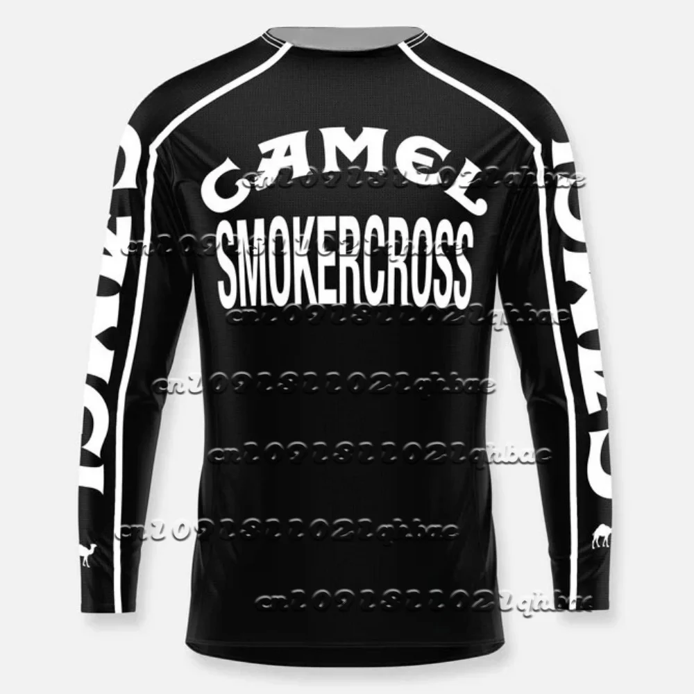

Motorsport Riding Suit, Men's Smokercross Moto, Breathable and Quick-drying Durable and Elastic T-shirt, Extra Large Size