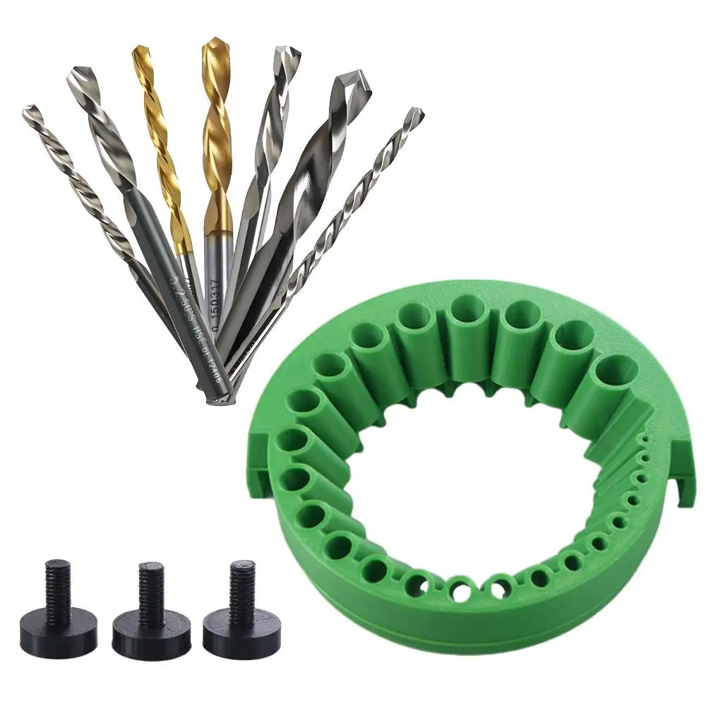 

Thickened Drill Bit Sharpener Precise Efficient 3D High-performance Utility Tool Compatibility 2-13mm Drill Bit