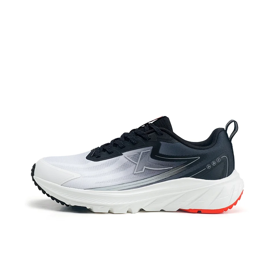 XTEP Running Shoes Men's Sail White/Black 874319110012-3