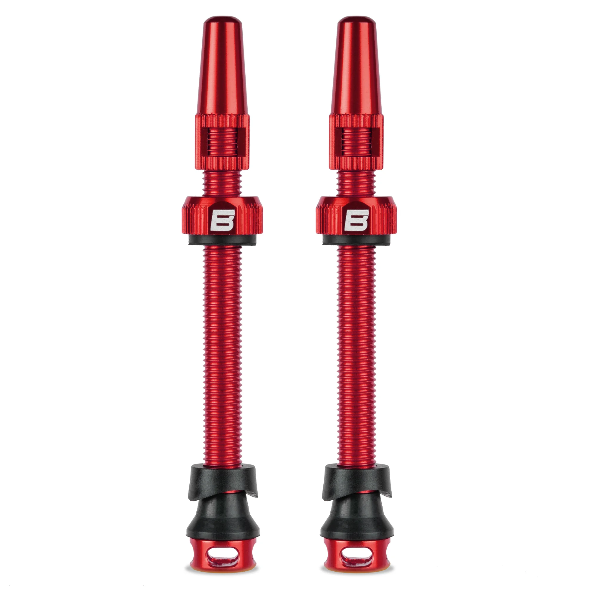 BWSHLF 2 Pcs Bicycle Tubeless Presta Valve Stems Kit Super Light 7075 Aluminum Alloy F/V Tubeless Tire Presta Valve 65/85mm