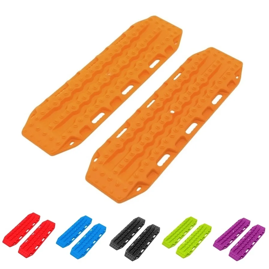 2pcs 132mm Simulation Sand Ladder Recovery Ramps Board Escape Board Decoration for 1/8 1/10 1/12 1/14 RC Car SCX10 TRX4 D90