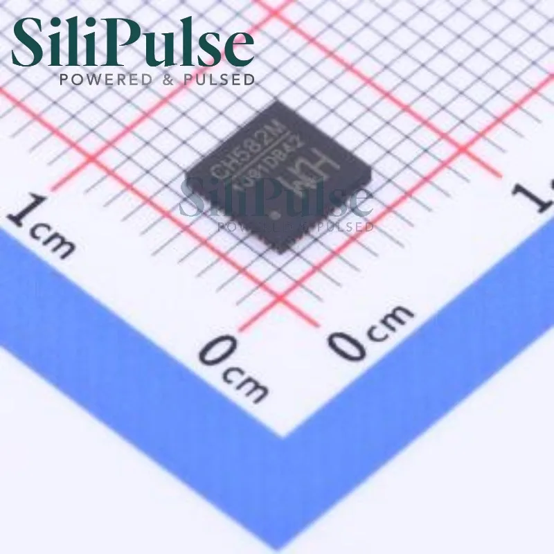 (10-50pcs) CH582M QFN-48-EP(5x5) 100% Original In Stock (MCU/MPU/SOC) 40 32KB RISC-V 512KB