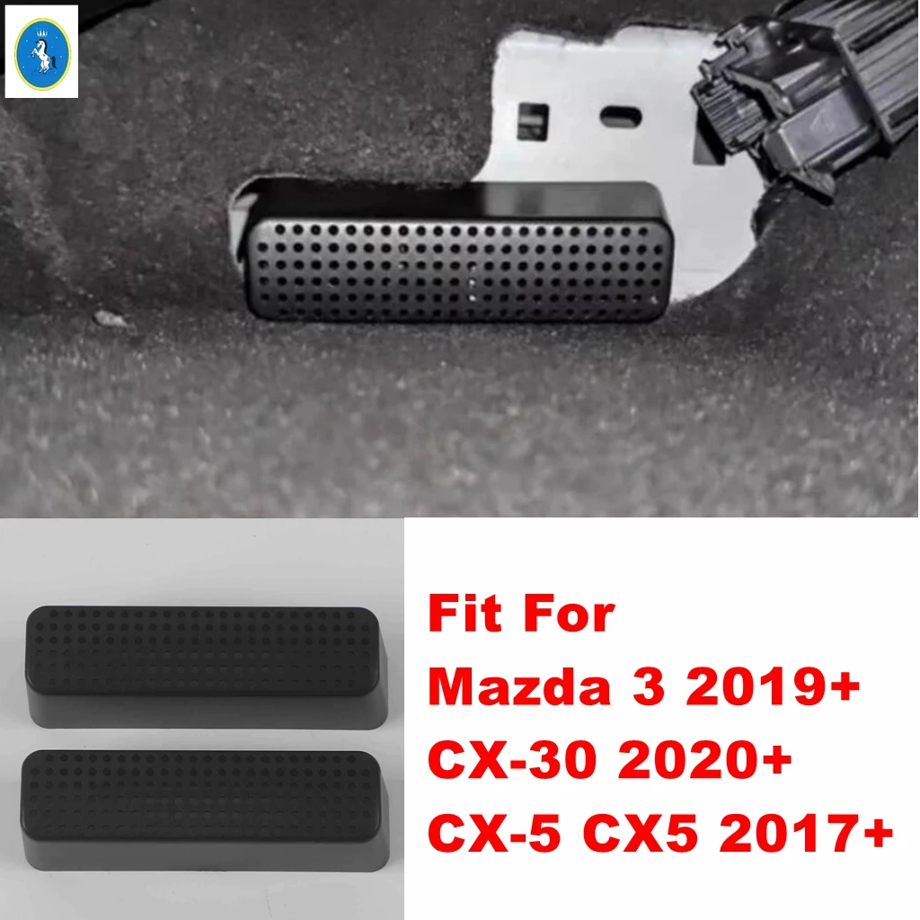 

Auto Under Seat Floor AC Air Conditioning Vent Grill Outlet Cover For Mazda 3 2019-2024 / CX-30 2020-2024 / CX-5 CX5 2017- 2024