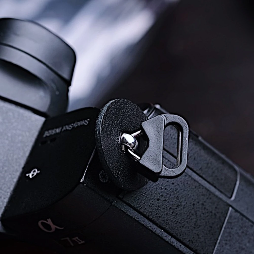 

4pcs Triangle Ring Camera Strap Adapter Stainless Steel Buckle Durable Lightweight For Round Hole Suitable Gift Camera