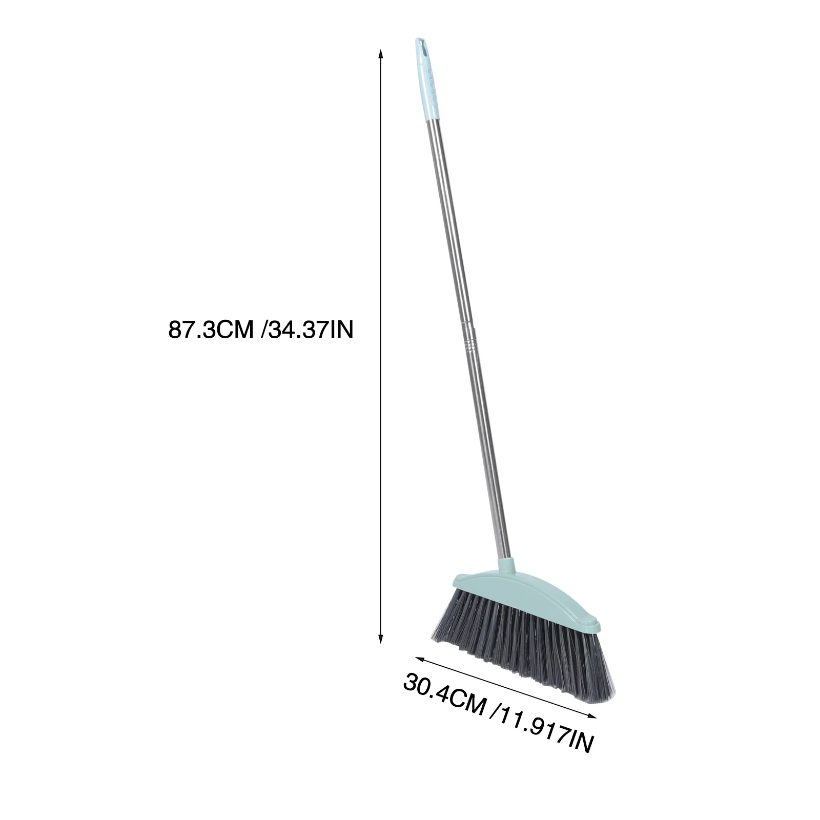 Upright Dustpan Garden Broom Camping Tool Set Garbage Cleaning Broom Blush Set Broom Dustpan Thicken Garbage