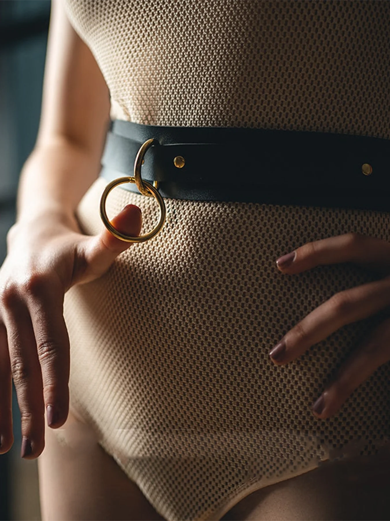 Women'S Fashion Belts - 여성 가죽 하네스 사람하네스 가죽 하네스