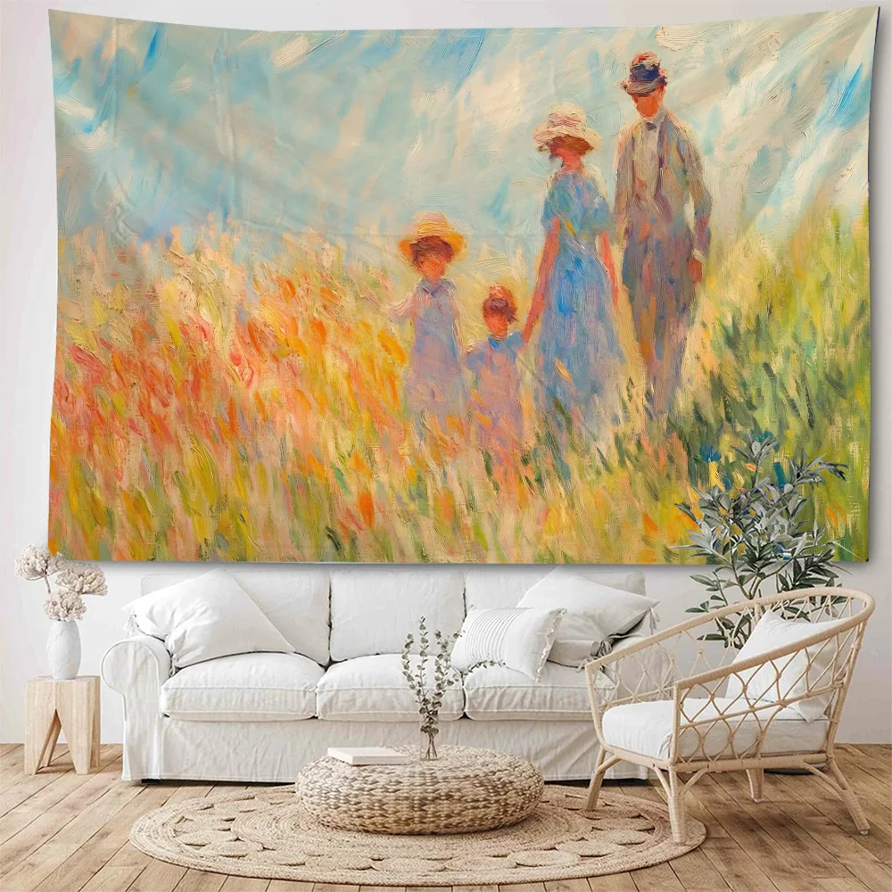 تقدير اللوحات الشهيرة، صورة فتاة، منظر خلفي لفتاة، زخرفة خلفية للنساء والأطفال، نسيج