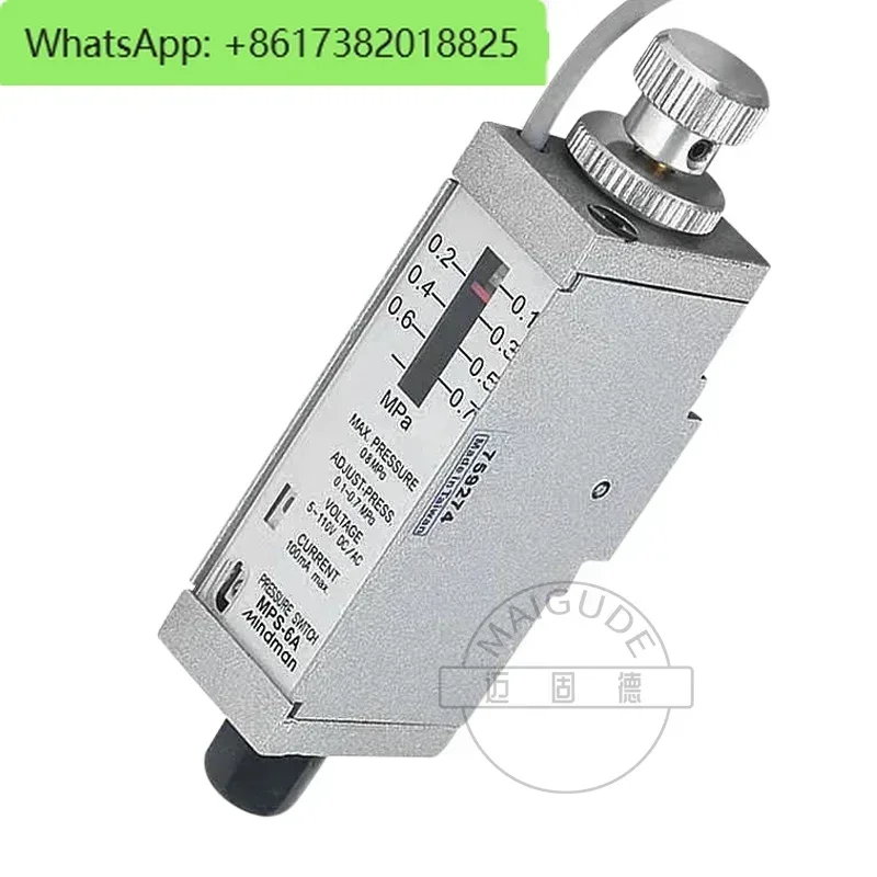 

MPS-6A Taiwan gold MINDMAN normally open induction switch pressure controller sent in seconds
