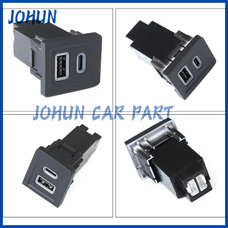 ل VW Volkswagen Multivan T5 2008-2015 مقبس شاحن السيارة المزدوج USB PD نوع C شحن منفذ محول الطاقة ملحقات الهاتف #5