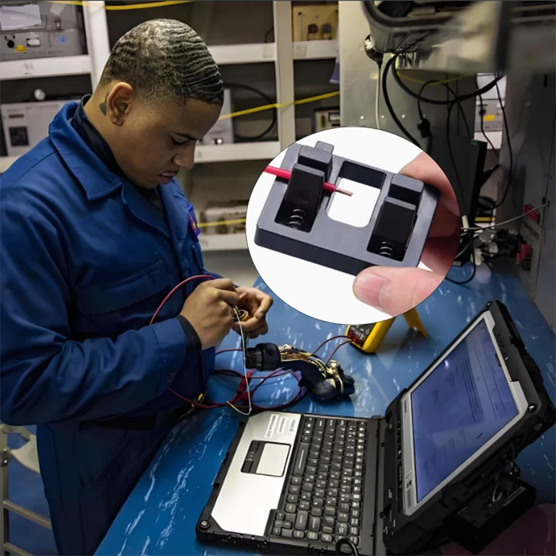 Abrazadera de fijación de soldadura ajustable con base de succión: localizador de precisión para soldadura de placa base, reparación de PCB y electrónica de bricolaje''