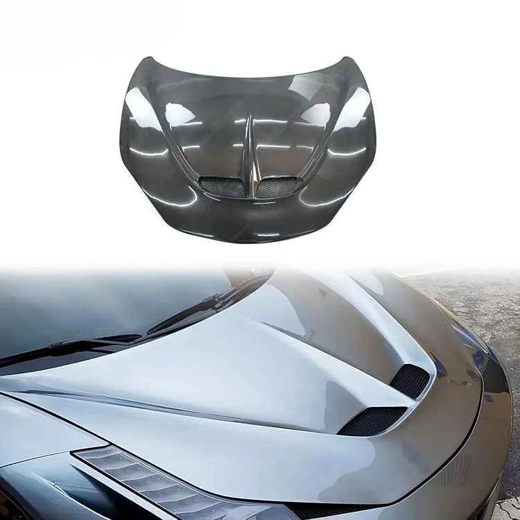 

Dry Carbon Fiber Material SPC Style Car Bonnet For Ferrari 458 Speciale Car Bonnet Engine Hood