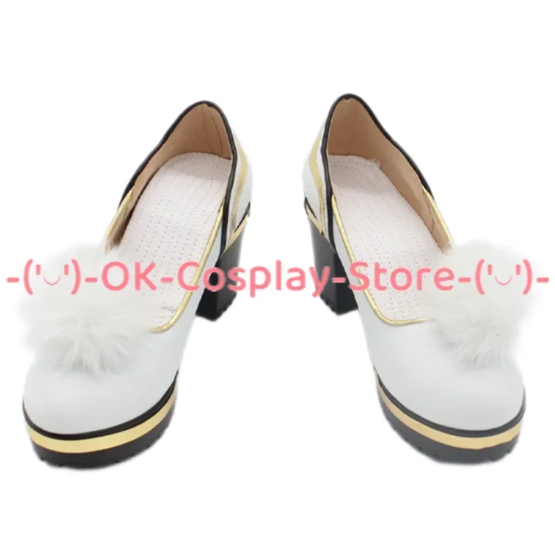 [Customized] Honkai Impact 3 Bronya Zaychik Cosplay Shoes Honkai: Star Rail Anime Roleplay Prop Halloween Party PU Leather Boots