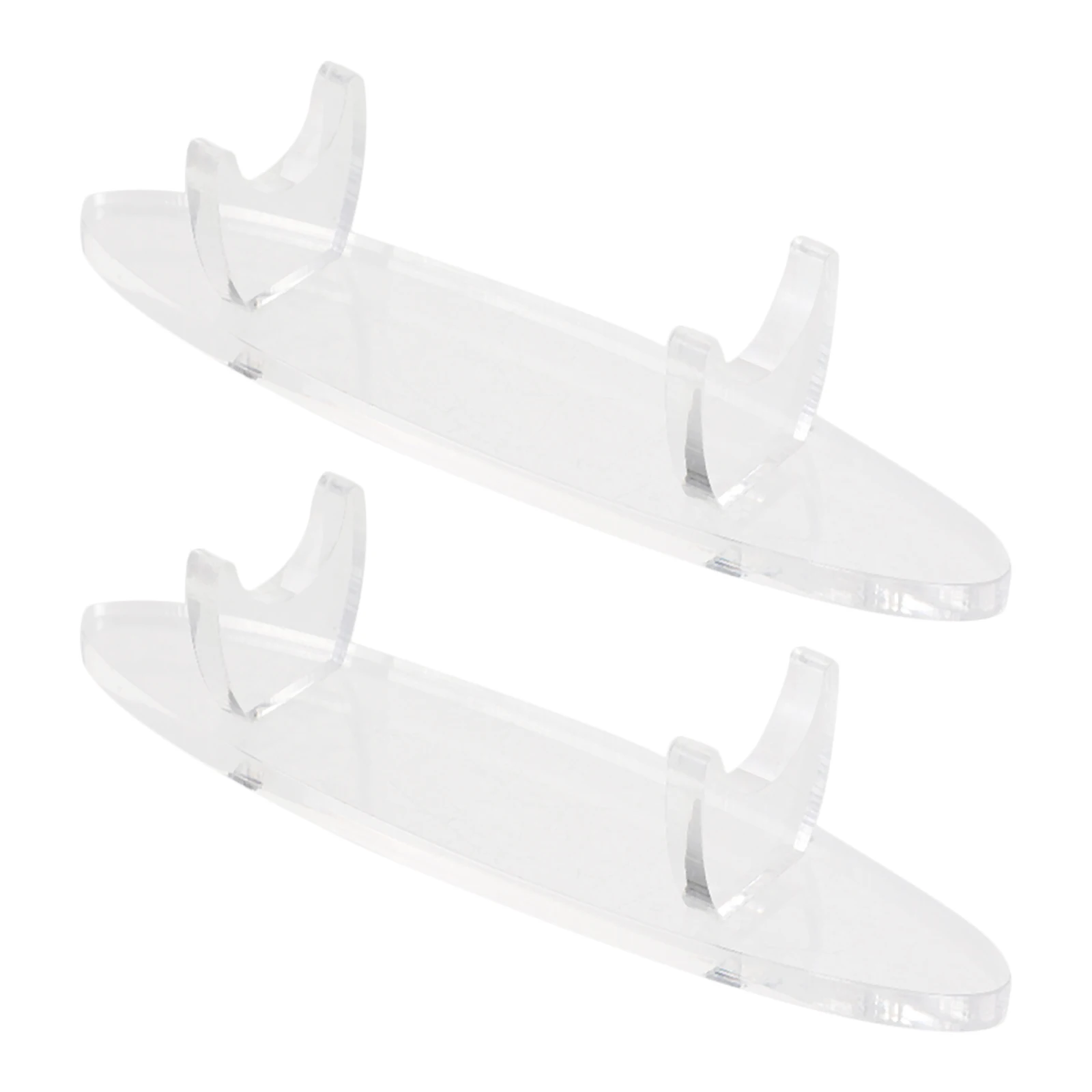 

2 Pcs Pen Storage Display Stand Holder for Office Desk Clear Holders Monitor Writing Acrylic Support