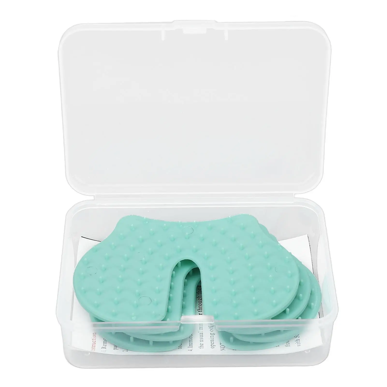 4PCS Reusable Pain Relief Pads for Immunization - Plastic Shooting Assist Blocks for kids & Adults