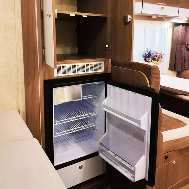 Luxury Camping Waterproof Aluminum Fridge Cabinet New Modern Rv Parts & Accessories for Camper Van Trailer Rv Motorhome