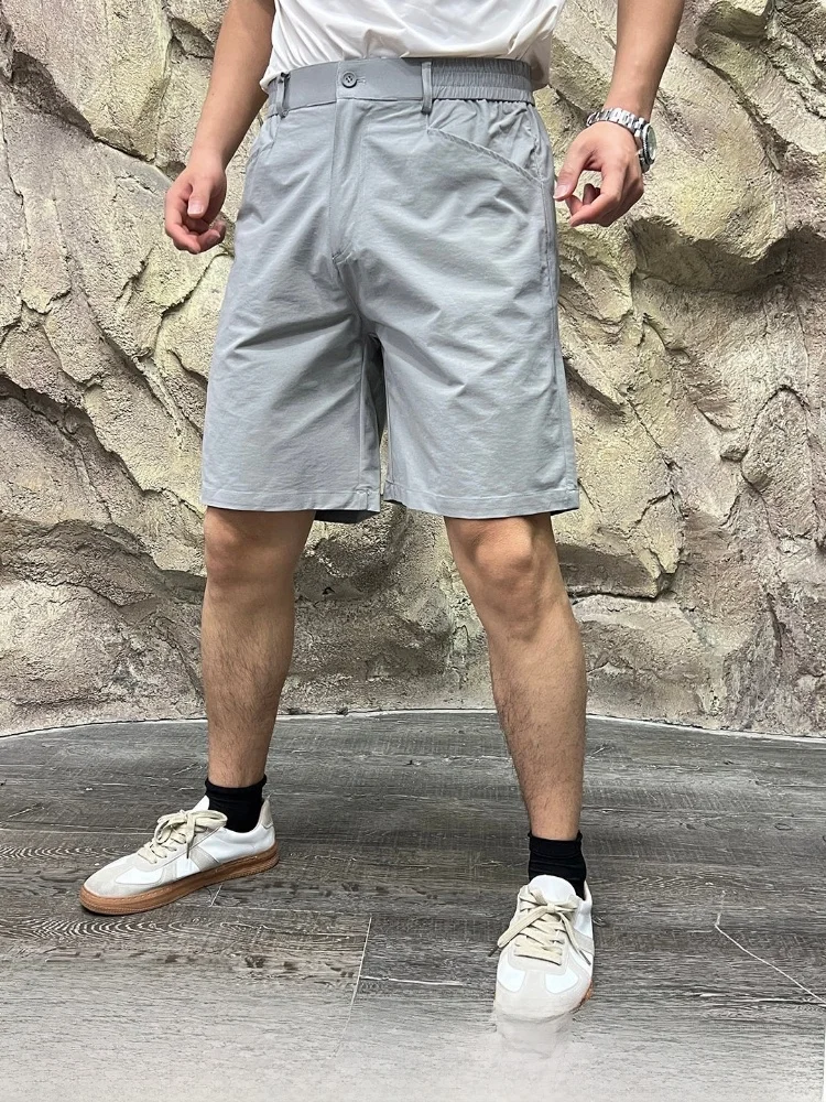 

Men's Golf Casual Shorts Breathable Wear Resistant Elastic 2026 Summer High Density Precision Weave Polyester Fiber Shorts