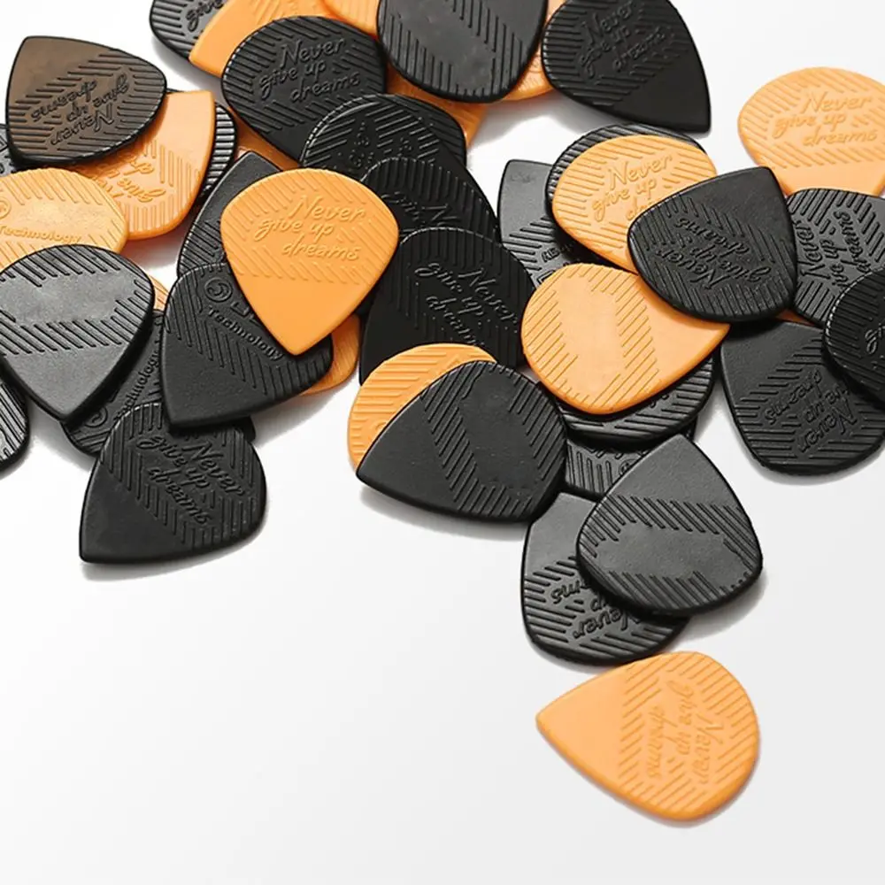 10Pcs Electric Guitar Bass Triangle Shape Guitar Pick Nylon 1.5mm Plectrum Ukulele Picks Non slip Replacement