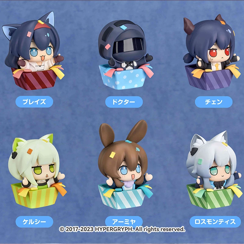 Arknights Amiya Rosmontis Kaltsit Chen Blaze Doctor Action Figure EX CASHAPON รุ่น Q Dall Rhodes Island Series เดิม