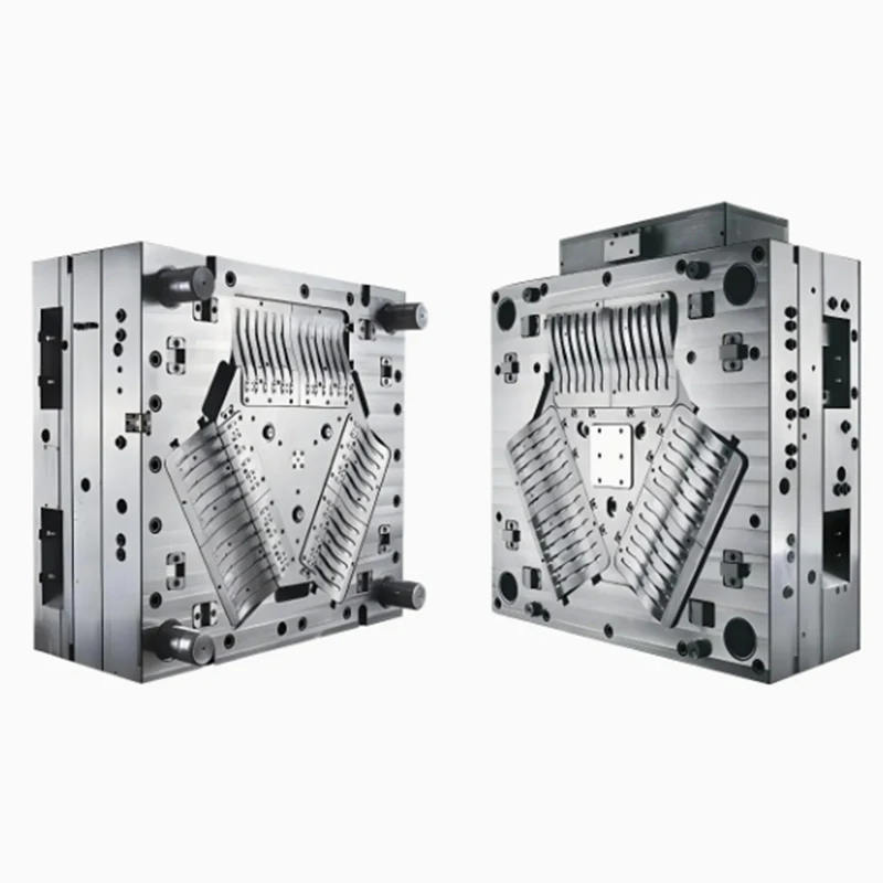 قالب حقن صنع البلاستيك الصناعي قالب مخصص الصلب قطاع طويل المكونات الهيكلية قالب حقن.