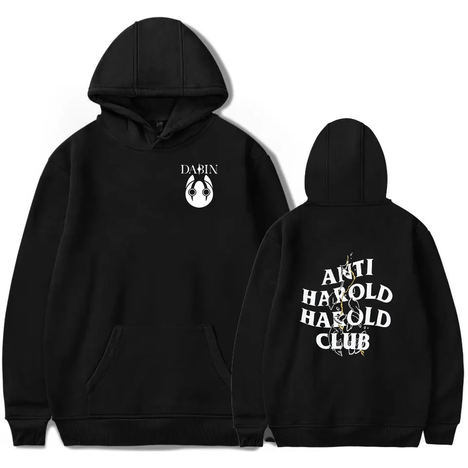 

DABIN ANTI HAROLD HAROLD CLUB Merch Hoodies Inverno Casual Estilo Engraçado Streetwear Pullovers Impresso Camisola