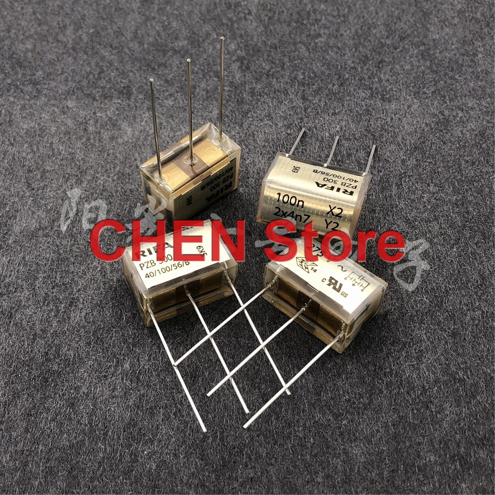 

2 шт./лот KEMET RIFA PZB300MC13R30 100NF X2 2X4N7 Y2 275VAC P20MM металлизированный пропитанный бумагой конденсатор PZB300 Бесплатная доставка