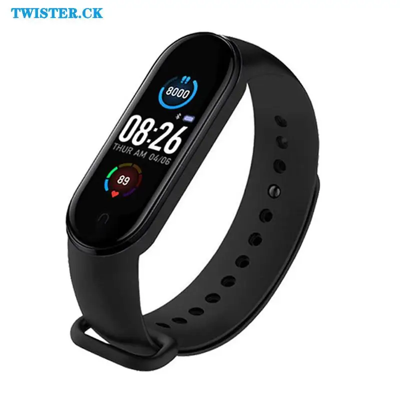 Montre intelligente étanche M5 pour hommes et femmes, mouvement Bluetooth, musique, fréquence cardiaque, HRV, bracelet intelligent pour étudiants, IOS, Android