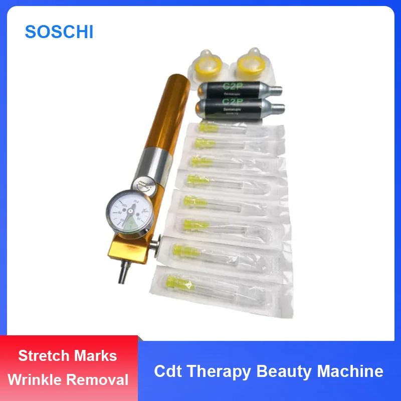 CDT Carboxiterapia System Stretch Marks Removal Cdt Therapy Machine Eye Wrinkle Injection Co2 Carboxytherapy Beauty Device