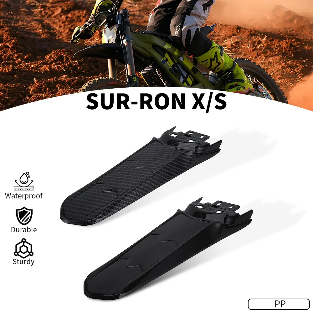 Rear Fender Mudguard Lengthening Longer Tail Guard For Surron Light Bee X S L1E Motorcycles Accessories Plastic
