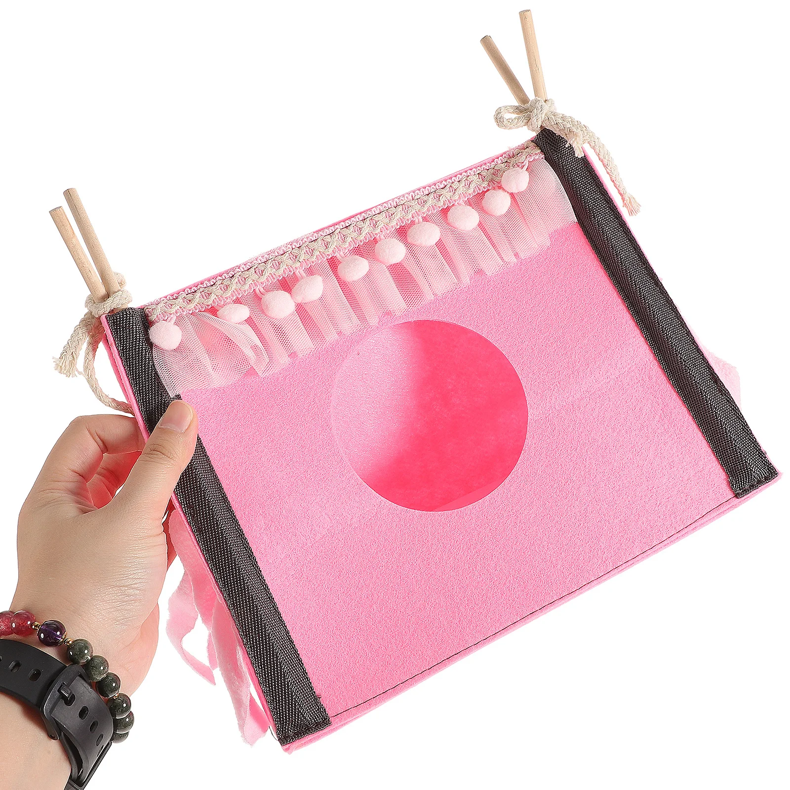 

Guinea Pig Corner Hideout Small Bunny Nest Hamster Sleeping Hut Warm Small Pet Sleeping Bed Cozy Hideout