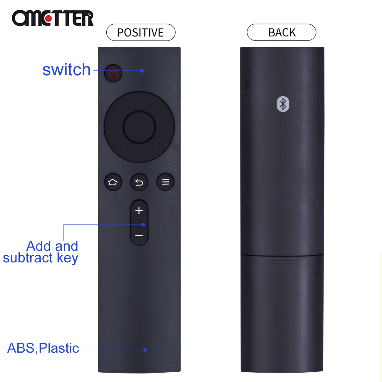 AK For Xiaomi TV Box 3 Bluetooth Remote Control MDZ-15-AA MDZ-16-AA Enhanced Edition MDZ-18-AA/06/16/09-AA 2S/3