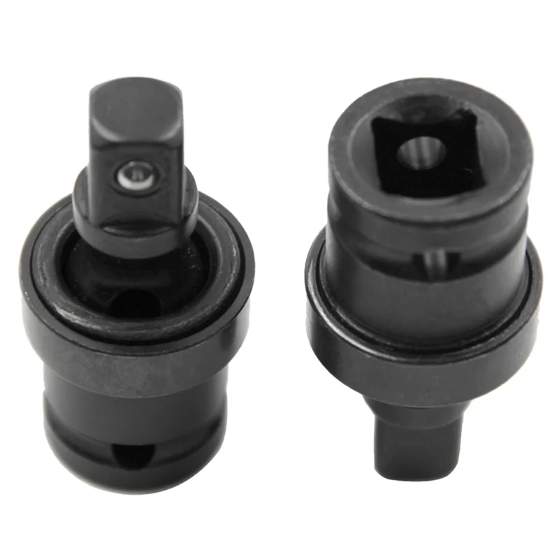 360 Degree 1/2 Inch Swivel Knuckle Drive Joint Air Impact Wobble Electric Wrench Socket Adapter Hand Tool