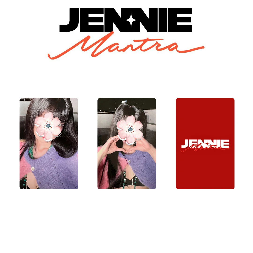 Gruppo ragazza sudcoreana BK Pink Ink Solo singolo mantra di Jennie