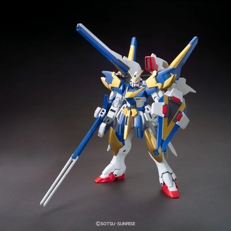 在庫ありバンダイ本物の HG LM314V24/24 ビクトリー 2 アサルトバスターガンダムアニメアクションフィギュア組立モデルおもちゃギフト