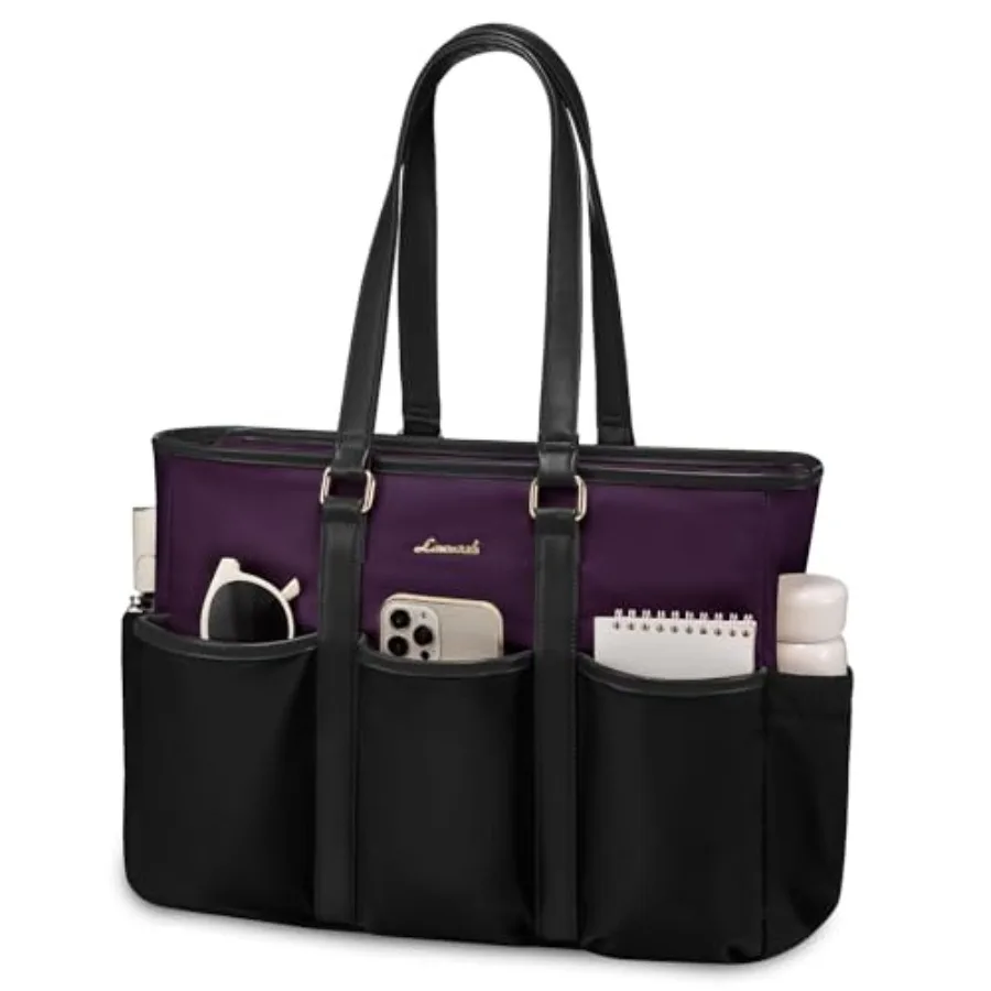 

Teacher Nurse Tote Bag for Women Work, Laptop Bag for Women, Utility Everythg Bag For Travel College Daily, Professional Comput