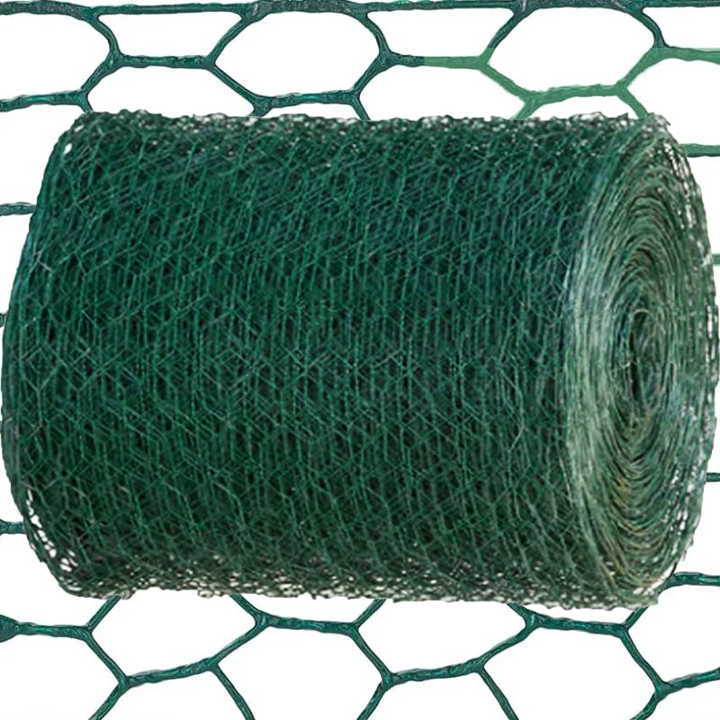 

1/10M Wire Mesh Garden Fixing Net DIY Chicken Rabbit Cage Breeding Floral Arrangements Wire Mesh Fence Hexagonal Wire Netting