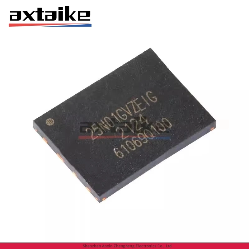 

5PCS W25N01GVZEIG WSON-8 3V 1G-BIT 25N01GVZEIG W25N01GV SMD SERIAL SLC NAND FLASH MEMORY WITHDUAL/QUAD SPI CONTINUOUS READ IC