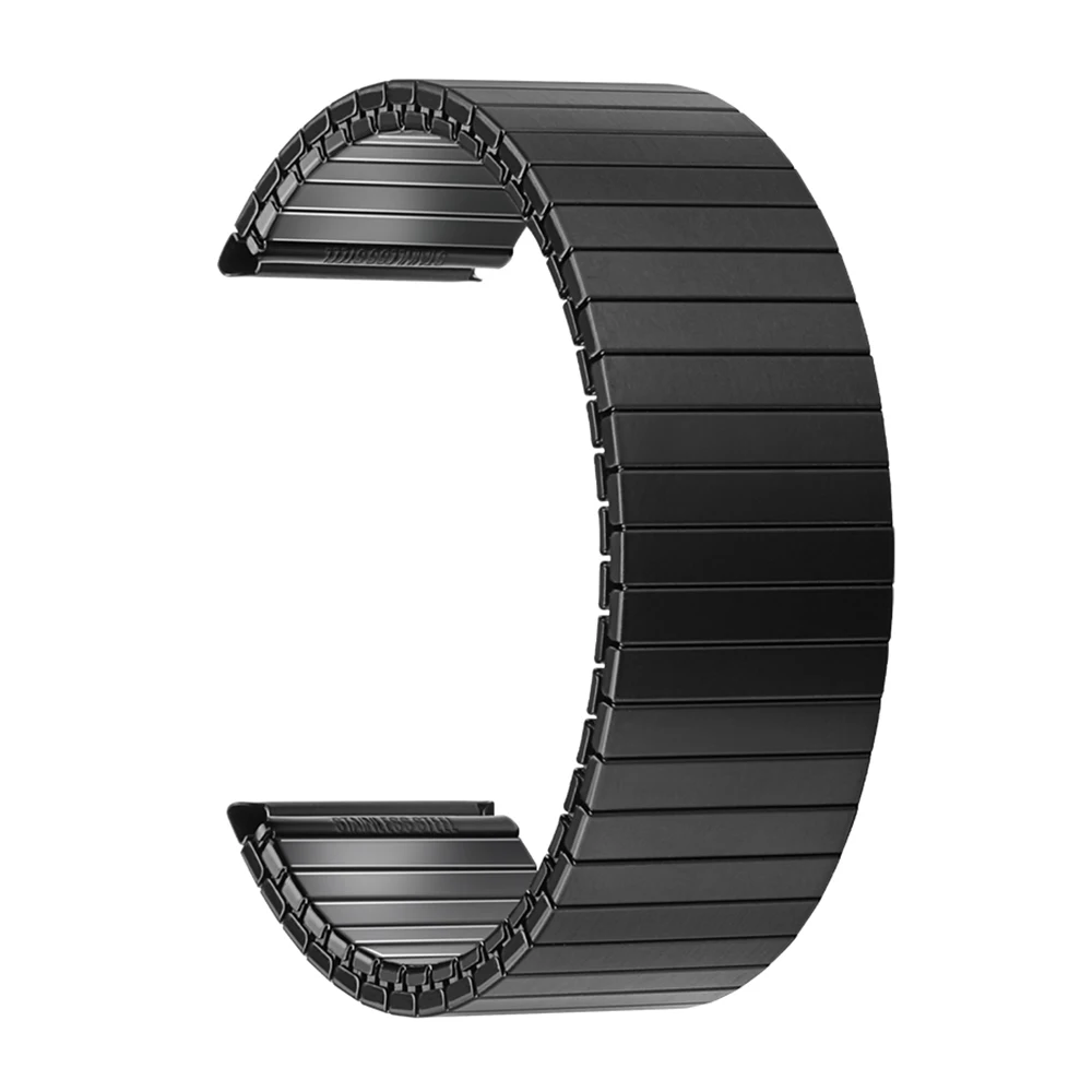 Stainless Steel Elastic Stretch Strap Watch Band Metal Expansion Wristband 14/16/18/20mm 22mm for Huawei Watch Gt2/Gt3 Bracelet
