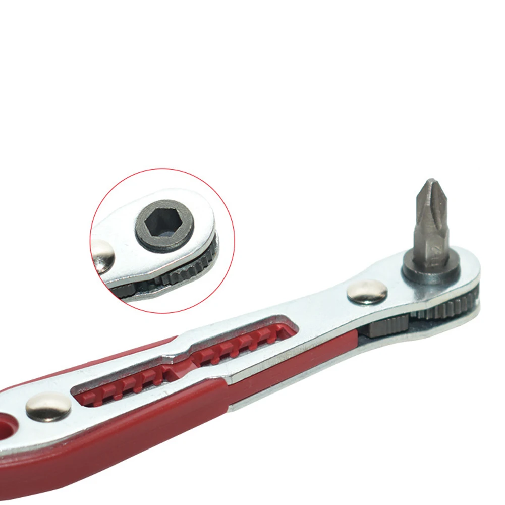 Chave de fenda catraca hexágono controle bidirecional chave de fenda dupla broca ferramenta de reparo chave de fenda ﻿