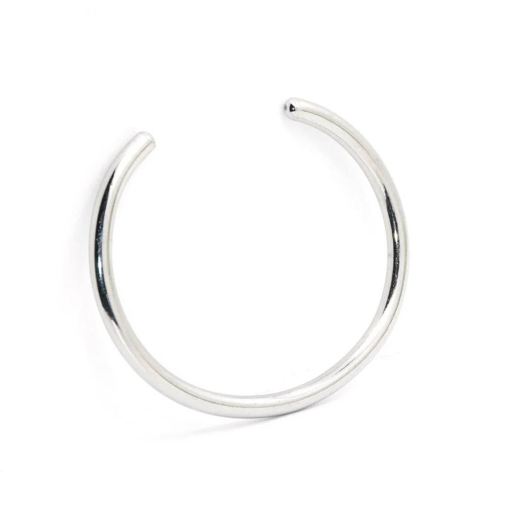 Hip-Hop Herren Edelstahl Knoten-Armreif Einfaches Schleifenarmband Modisches Titanstahl-Schmuckzubehör – Detail 5