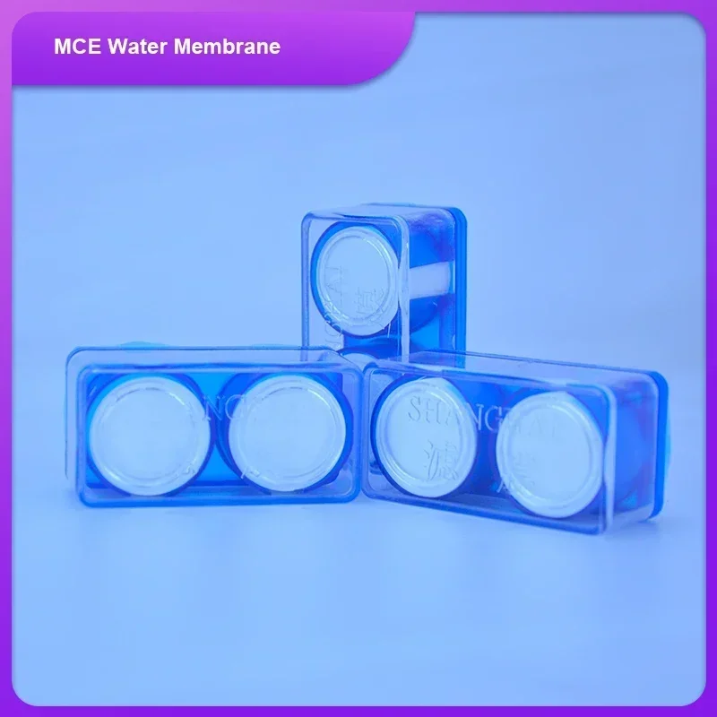 10pcs Lab filter membrane Microporous MCE Water Microfiltration Membrane Filter Acetate cellulose diameter 25mm