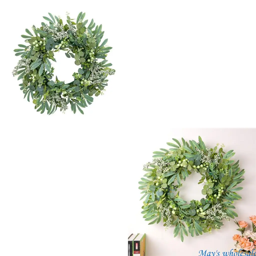 

Весенний венок для входной двери фермерского дома Garden 448A