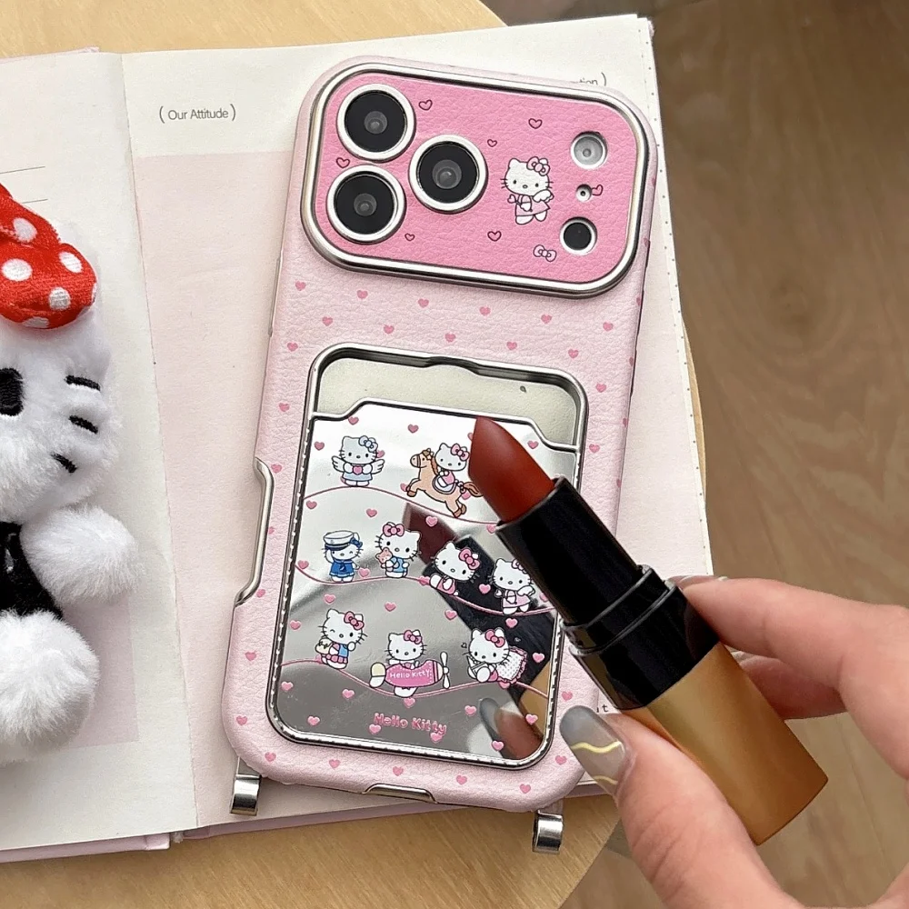 Luxury Cute Horseback Riding KT Is Suitable For Apple 17 Pro Max Phone Case 17 Air 16 Pro 15 14 Pro Max Shockproof Phone Case view 4