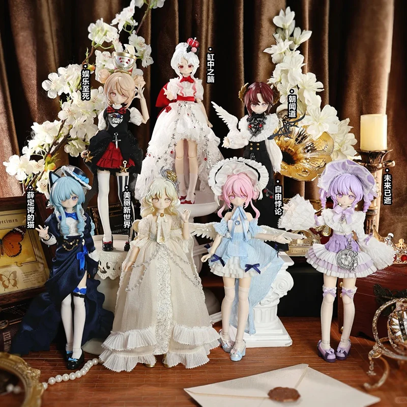 

Кукла BJD Heartbeat Moment Paradox World: Слепая коробка, сменная одежда, модель для демонстрации, новогодний подарок для коллекционеров
