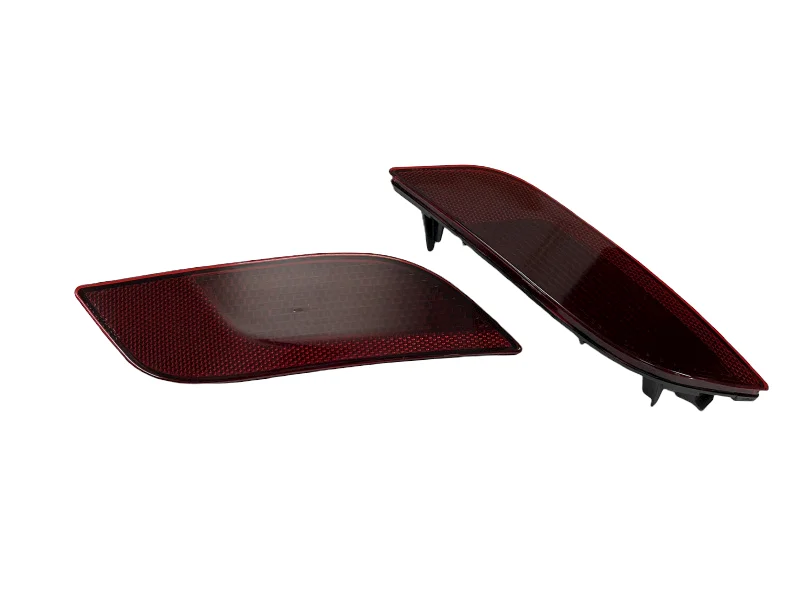 

2 x Red Lens Rear Bumper Light Reflector Pair for Jeep Compass 17-20