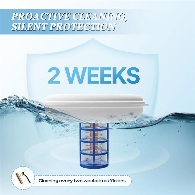 

A23I-Solar Pool Cleaner Floating Water Cleaner And Purifier,Solar Powered Up To 35,000 Gal,For Fresh And Salt Water Pools