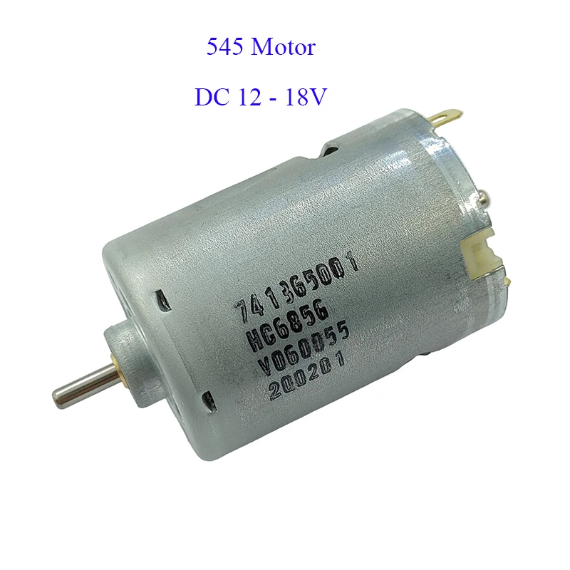 

545 Motor Front Ball Bearing DC 18V High-Power Vacuum Cleaner Motor Power Tool Model Motor
