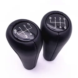 56 Speed Leather Gear Shift Knob for BMW E28 E30 E32 E34 E36 E38 E39 E46 X1 X3 X5 Z1 Z3 Z4 Shifter Stick Lever Headball Pen POMO